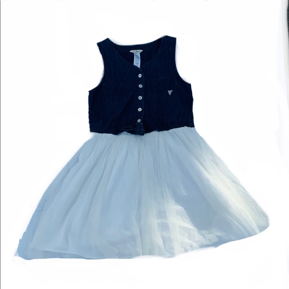 One piece jean dress from guess! - Picture 2 of 3